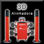 Alinhadora de direções 3D para veículos ligeiros e comerciais