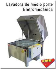 SME - Lavadora de peças a quente de médio porte eletromecânica
