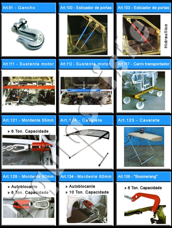 www.equiassiste.pt - Stanzani ferramentas para trabalhos em reparacao automovel - chapa - 01