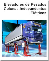 Elevadores elétricos de colunas independentes