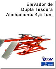 Elevadores de Tesoura veiculos automovel ligeiros pesados alinhamento de direções serviço de pneus rodas livres sobre o pavimento encastrar embutir