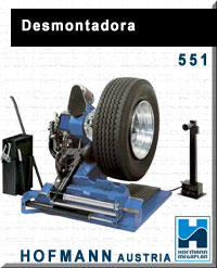 hofmann megamount 551 maquina automatica desmontadora rodas de veiculos pesados