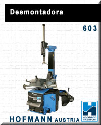 hofmann megamount 603 maquina automatica desmontadora rodas de veiculos ligeiros
