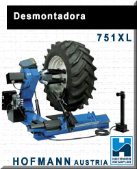 hofmann megamount 751xl maquina automatica desmontadora rodas de veiculos pesados