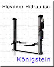 Elevador hidráulico de 2 colunas Konigstein