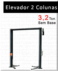 Elevador Auto 2 Colunas sem Base - Equiassiste