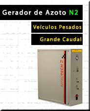 Enchimento geradores de Azoto N2 para pneus Veiculos Ligeiros Pesados e Pesados de Grande Caudal em pneus