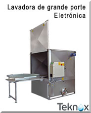 Teknox Portugal máquinas de lavar peças a agua quente rotativas e alta pressão ATOM 1000 e 1400