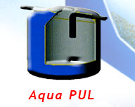 deposito para ser colocado apos o separador de hidrocarbonetos e servir de deposito de agua reciclada para diversas utilizacoes como por exemplo reabastecer uma maquina de lavar automoveis