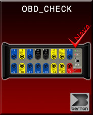 Berton - OBD_CHECK Verifique a tomada OBD do veículo antes de iniciar o diagnóstico