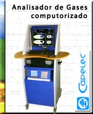 Analisador de Gases para automóveis computorizado