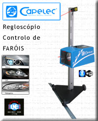 Regloscópio e Carril apropriado a centros de inspeção