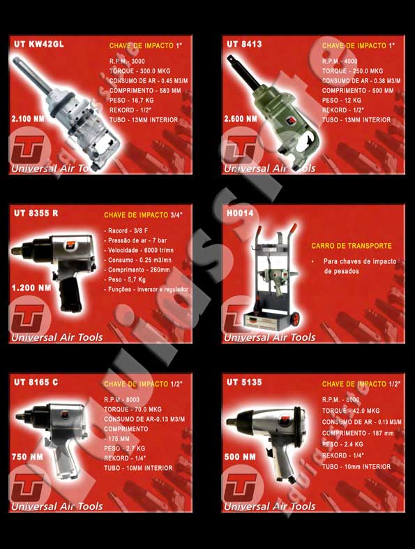 www.equiassiste.pt - ferramentas pneumaticas Universal Tools