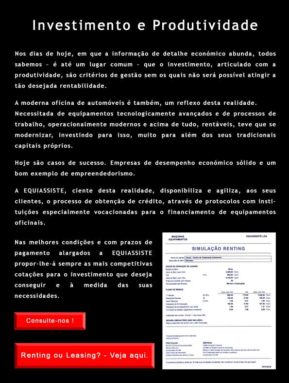 Financiamento Oficinas de Automóveis