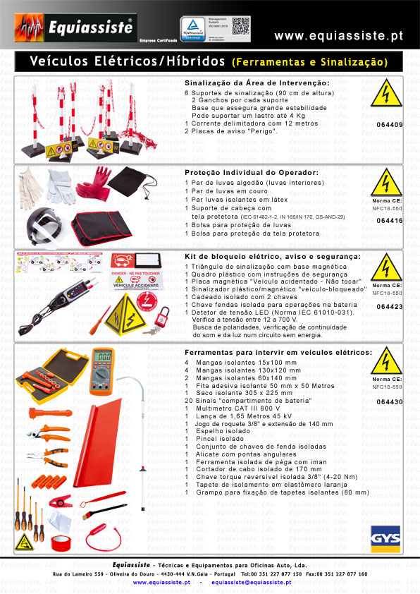 Gys_Veículos_Eletricos_Baterias_Ferramentas_Sinalização