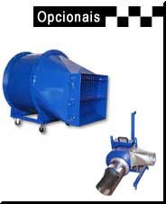 Banco de potência dinamométrico opcionais