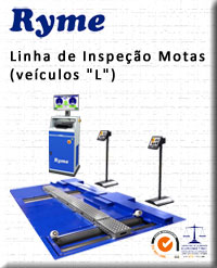 Linha inspeção motas motociclos triciclos quadriciclos