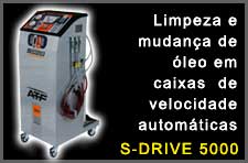 Spin - máquina e acessórios para limpeza e mudança de óleos em caixas de velocidades automáticas